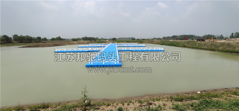  江苏邦驰码头工程有限公司客户案例-安徽亳州加强型大浮筒水上平台4